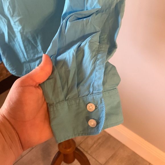 [Island Company] Blue Button Down Shirt - Size XL - Picture 3 of 6